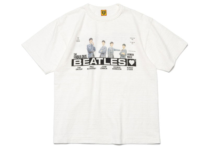 T-shirt Human Made Beatles Graphic T-Shirt Hvid | HM25TE004