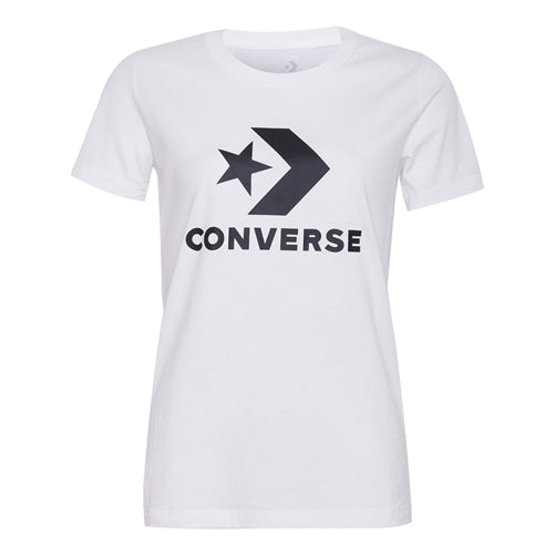 T-shirt Converse Classic Logo Short Sleeve T-Shirt Hvid | 10009152-A01, 0