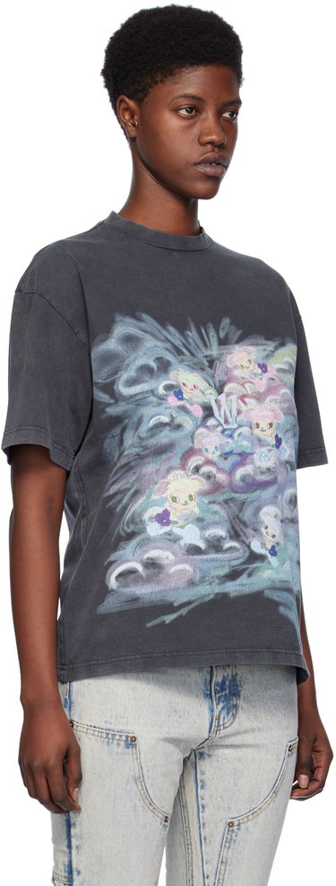 T-shirt We11done We11done Printed T-Shirt Sort | WD-TT0-24-729-U-BK, 1