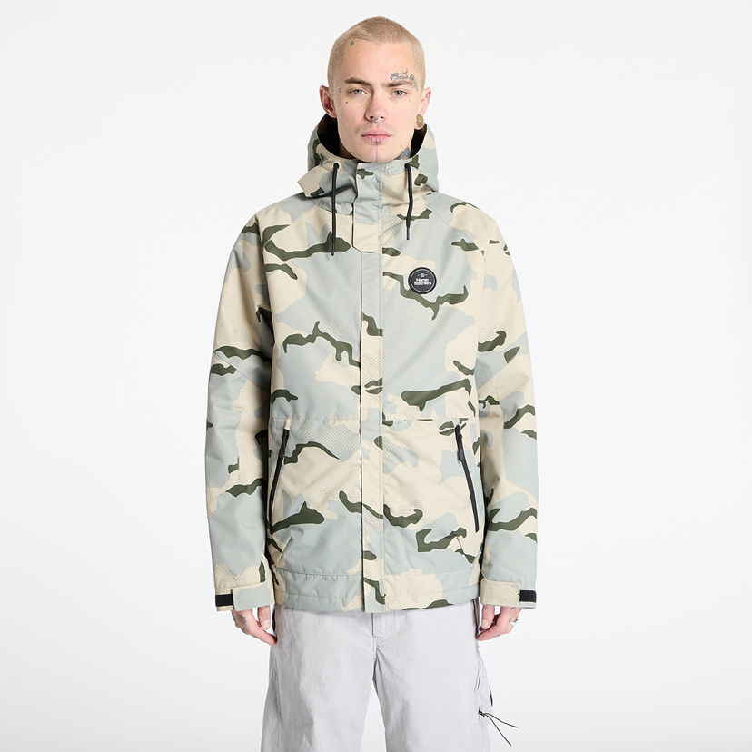 Vindjakke Horsefeathers Horsefeathers Blake Camo Jacket Beige | OM315E