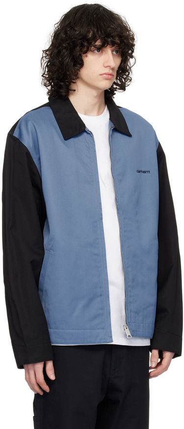 Jakke Carhartt WIP Module Script Colorblock Jacket Blå | I032977, 1