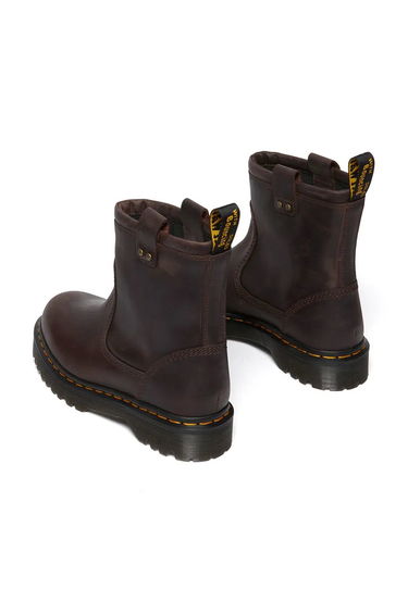 Sneakers og sko Dr. Martens Anistone Lo Flat Heel Leather Boots Brun | DM31880201, 4