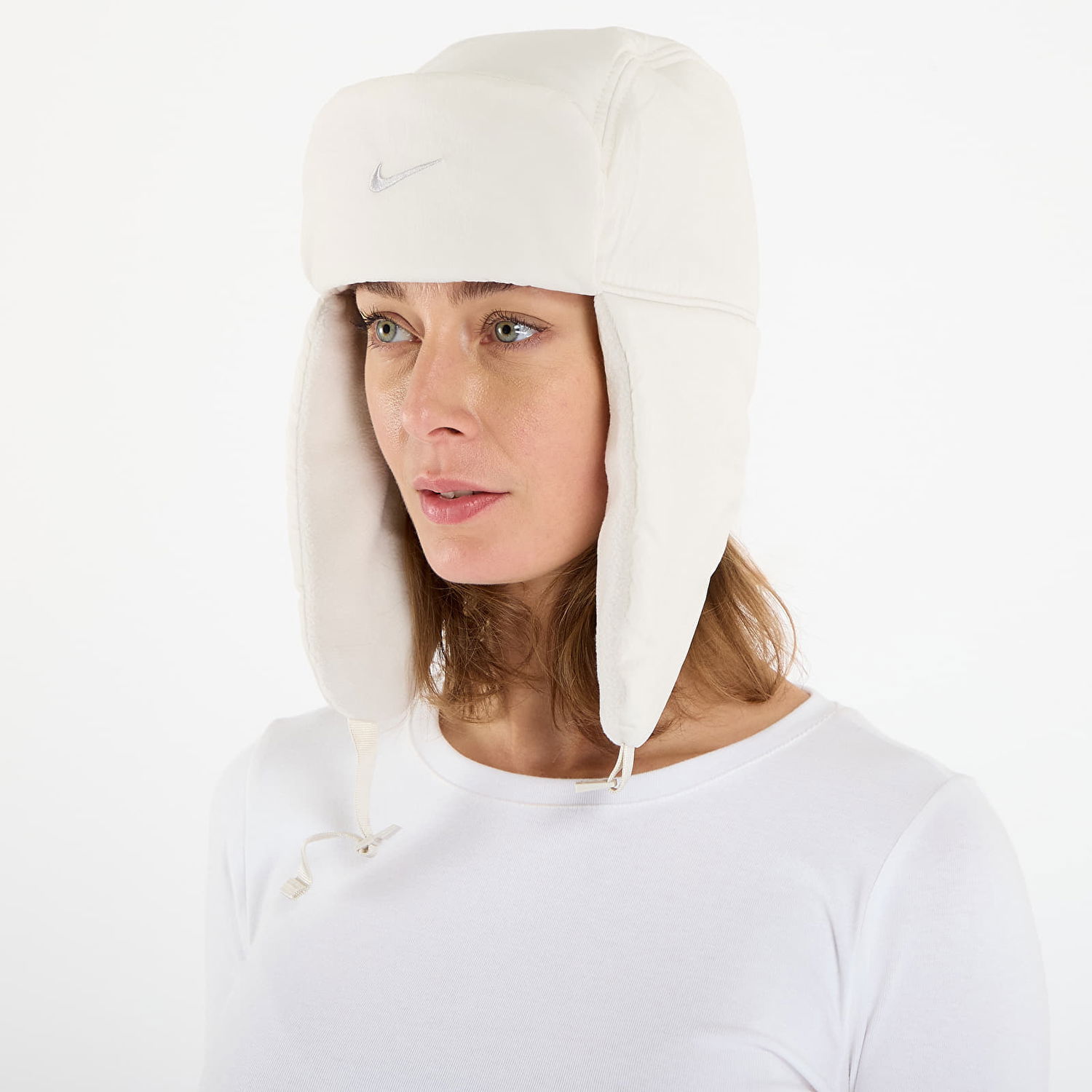 Hat Nike Fly Unstructured Puffer Trapper Cap Hvid | IB7310-072, 1