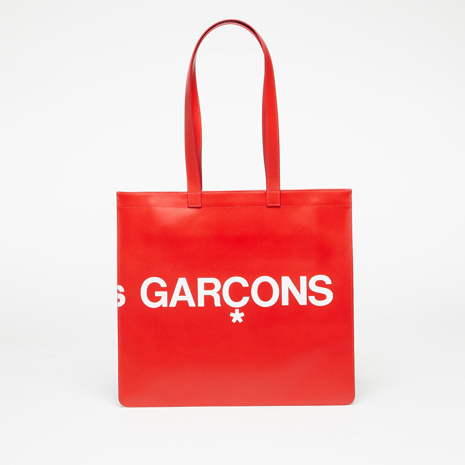 Mulepose Comme des Garçons Huge Logo Tote Bag Red Universal Rød | SA9001HL Red, 1