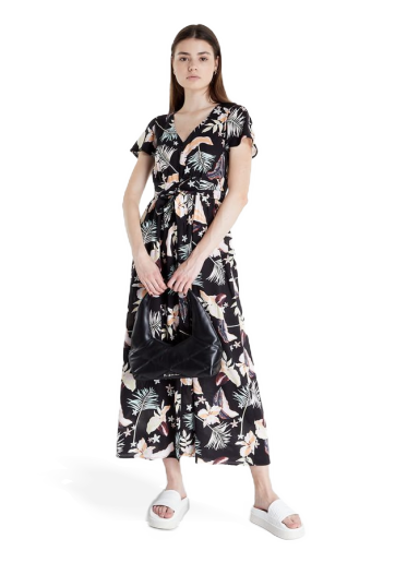 Kjole Roxy A Night To Remember Dress Flerfarvet | ERJWD03577-KVJ8