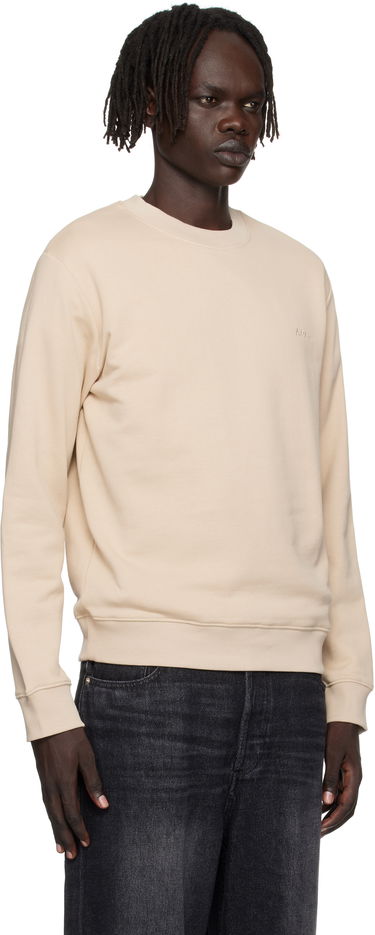 Sweatshirt A.P.C. Standard Embroidered Logo Sweatshirt Sort | COHBY-M27919, 1