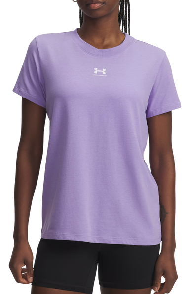 T-shirt Under Armour Rival Core Short Sleeve T-Shirt Lilla | 1383648-538, 0