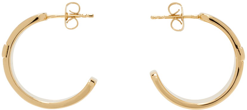 Øreringe A.P.C. Gold Grace Hoop Earrings Gul | MEAEC-F70848