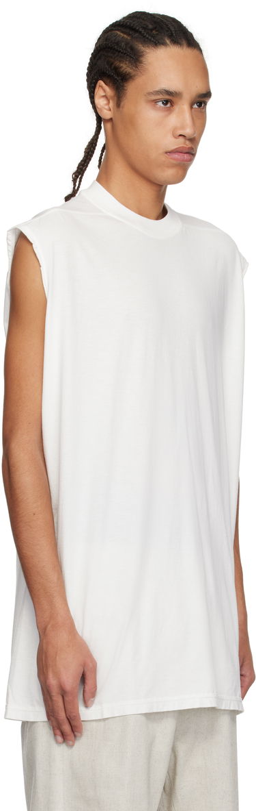 Tanktop Rick Owens Rick Owens Tarp T Sleeveless T-Shirt Sort | DU01E3158.RN, 4