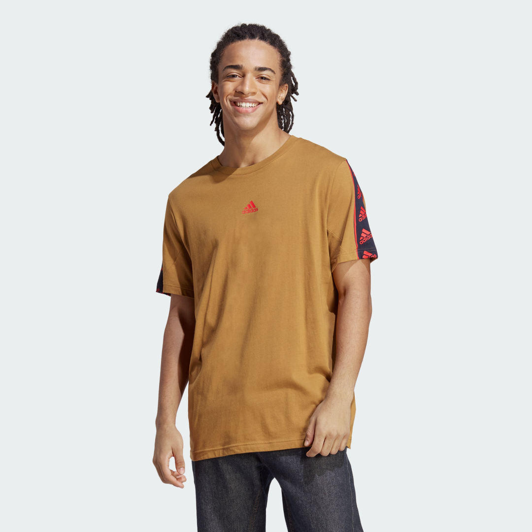 T-shirt adidas Performance Brandlove Graphic T-Shirt Brun | IC6803, 0