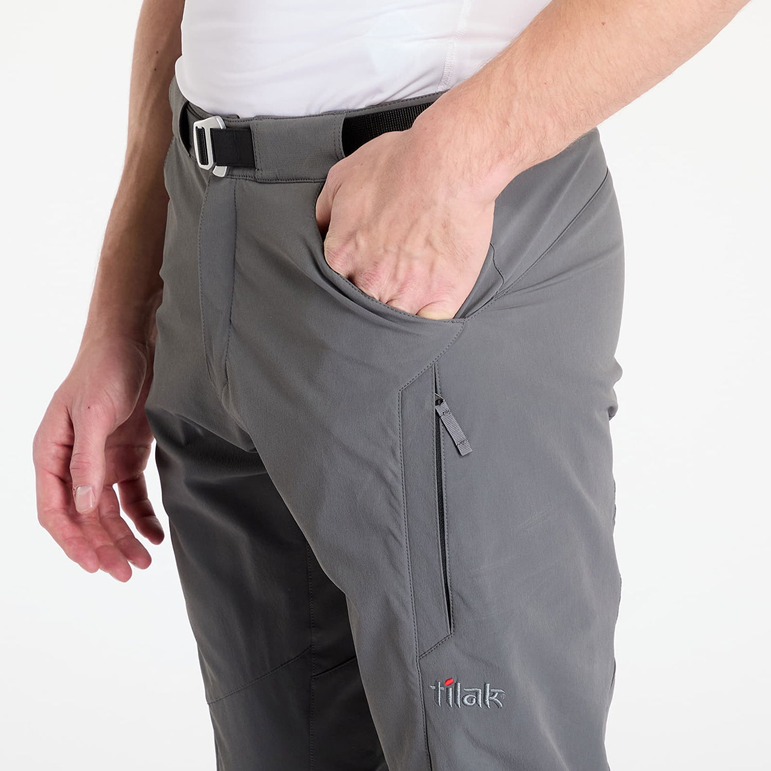 Bukser Tilak Men's Qualido Hiking Pants Grå | 4100703, 1