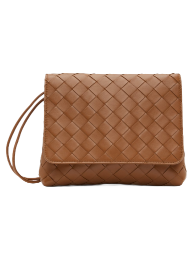 Håndtaske Bottega Veneta Mini Intrecciato Bag Brun | 741897 VCPP3