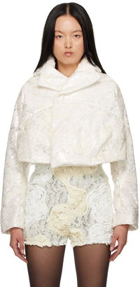 Notched Cropped Jacket