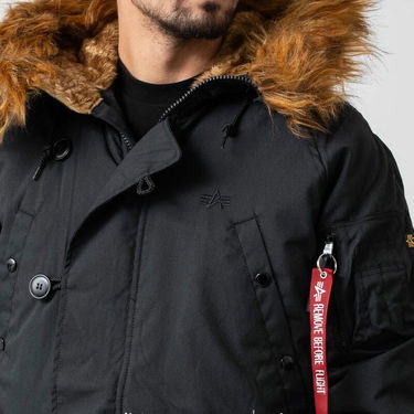 Jakke Alpha Industries Explorer Jacket Black Sort | 193128 black, 1