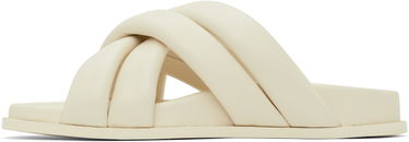 Undertøj og sokker Anine Bing ANINE BING Lizzie Padded Slide Sandals Hvid | A-14-4028-150, 2