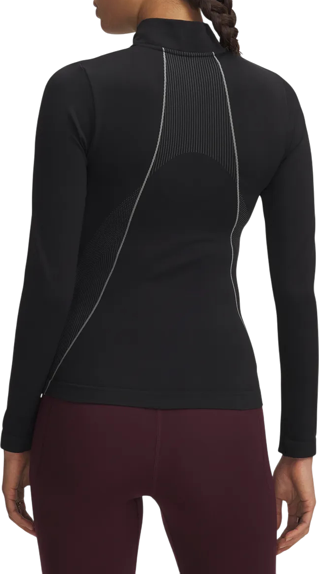 T-shirt Under Armour Long Sleeve Vanish Seamless Quarter Zip Top Sort | 6000644-003, 1