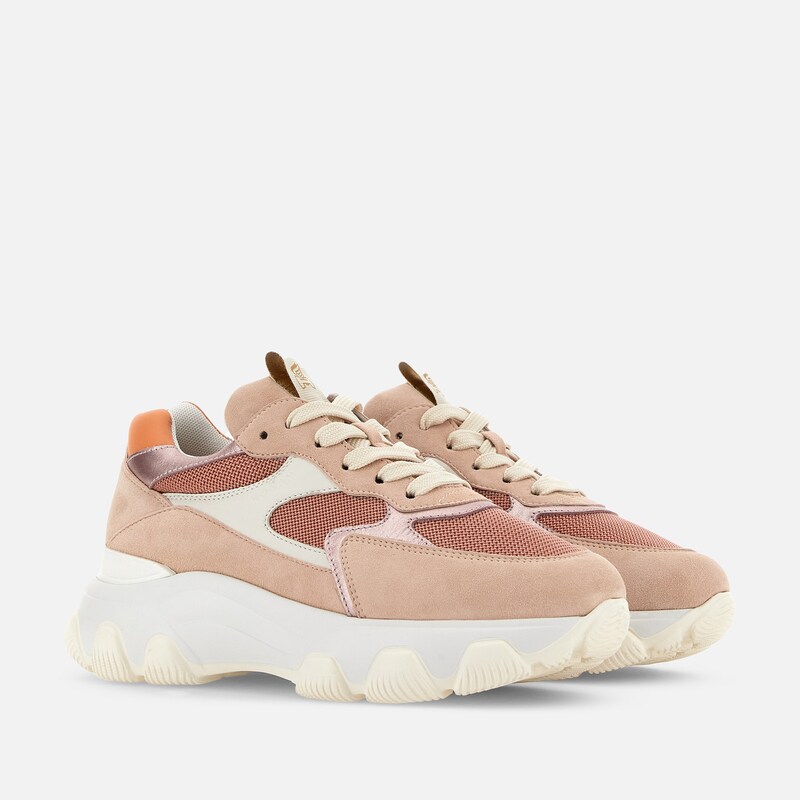 Sneakers og sko Hogan Hyperactive Lyserød | HXW5400DG60NOL0VAC, 1