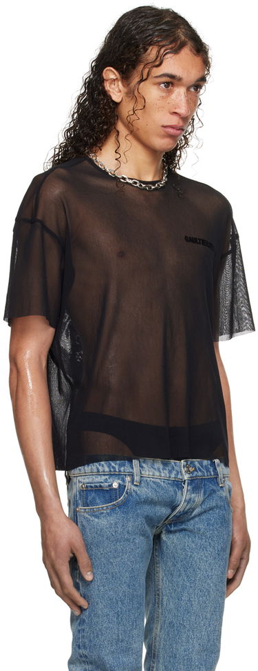 T-shirt Jean Paul Gaultier Shayne Oliver Edition Mesh T-Shirt Sort | 24/27-U-TS081I-T001-0000, 1