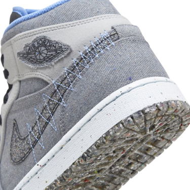 Sneakers og sko Jordan Air Jordan 1 Mid SE Crater "University Blue" Grå | DM3529-004, 3