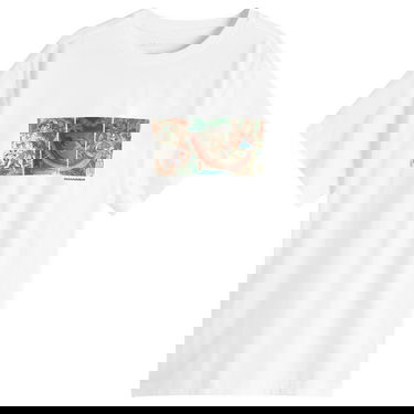 T-shirt Maharishi Maharishi Snake Triptych Graphic Tee, Size L Hvid | 1540-WHT, 1