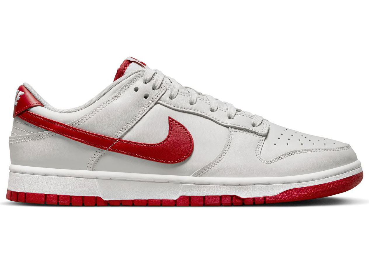 Sneakers og sko Nike Dunk Low Vast Grey Varsity Red Grå | FJ0832-011, 0