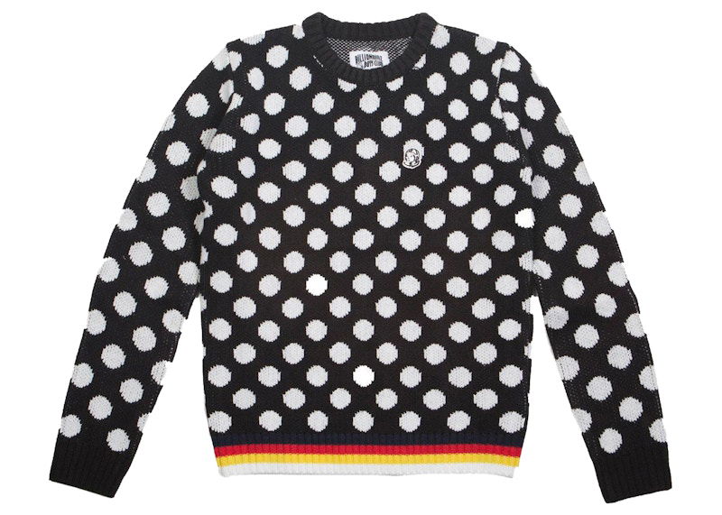 Sweater BILLIONAIRE BOYS CLUB Billionaire Boys Club Polka Dot Crewneck Sweater Sort | 8818501BLK