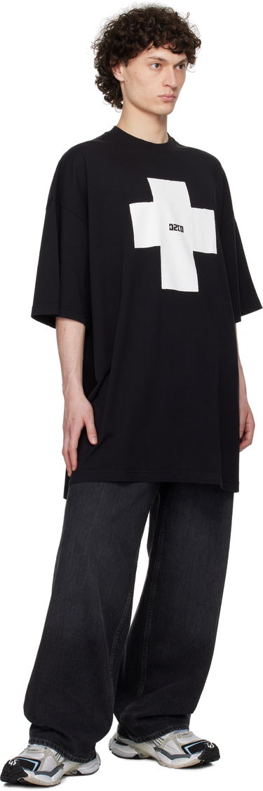 T-shirt 032C 032c Point Zero Oversized T-Shirt Sort | S25-URC-0152-050, 3