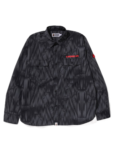 Skjorte BAPE Speed Racer Relaxed Fit Shirt Sort | 1J30-131-003