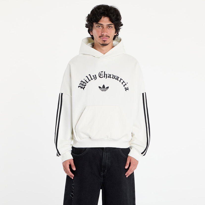 Sweatshirt adidas Originals Willy Chavarria Trefoil Hoodie Hvid | JW1445