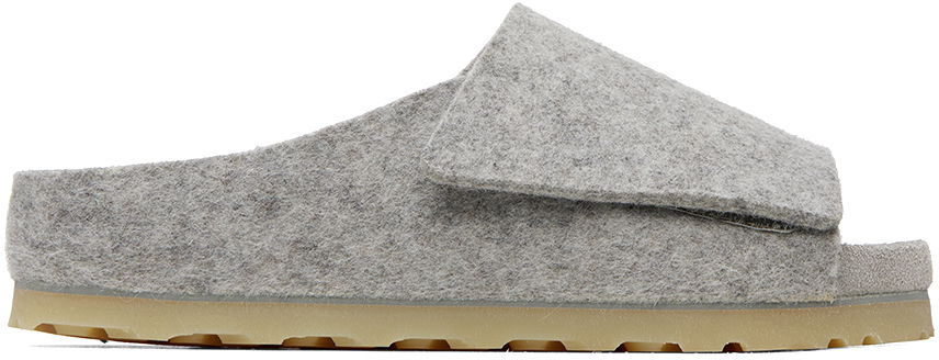 Sneakers og sko Fear of God Birkenstock Edition x Los Feliz Felt Sandals "Gray" Grå | 03482 - Los Feliz Felt, 0
