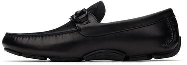 Sneakers og sko FERRAGAMO Salvatore Ferragamo Gancini Ornament Loafers Sort | 775576, 2