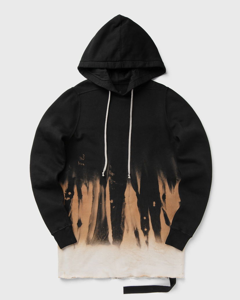 Sweatshirt Rick Owens DRKSHDW KNIT SWEATSHIRT-PULLOVER HOODIE Sort | DU02D2285-FSUN-0983