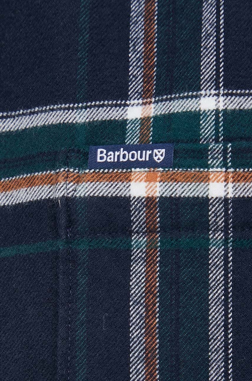 Skjorte Barbour Barbour Slim Fit Button-Down Shirt Mørkeblå | MSH5037, 1