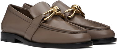 Sneakers og sko Bottega Veneta Bottega Veneta Astaire Leather Loafers Brun | 796697 V5DZ0, 3