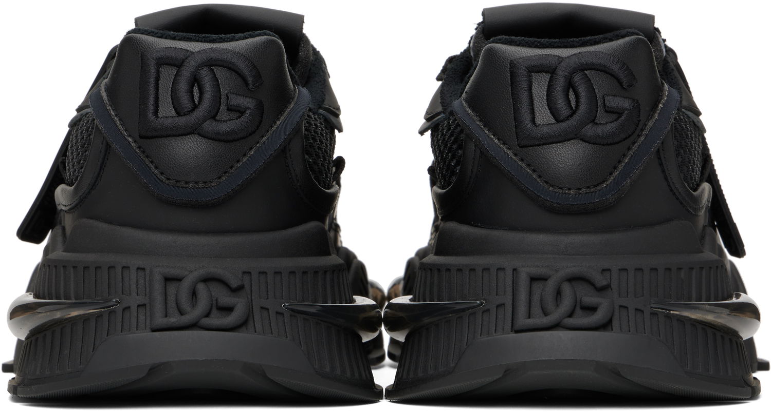 Sneakers og sko Dolce & Gabbana Black Airmaster Sneakers Sort | CS2071AY851, 1