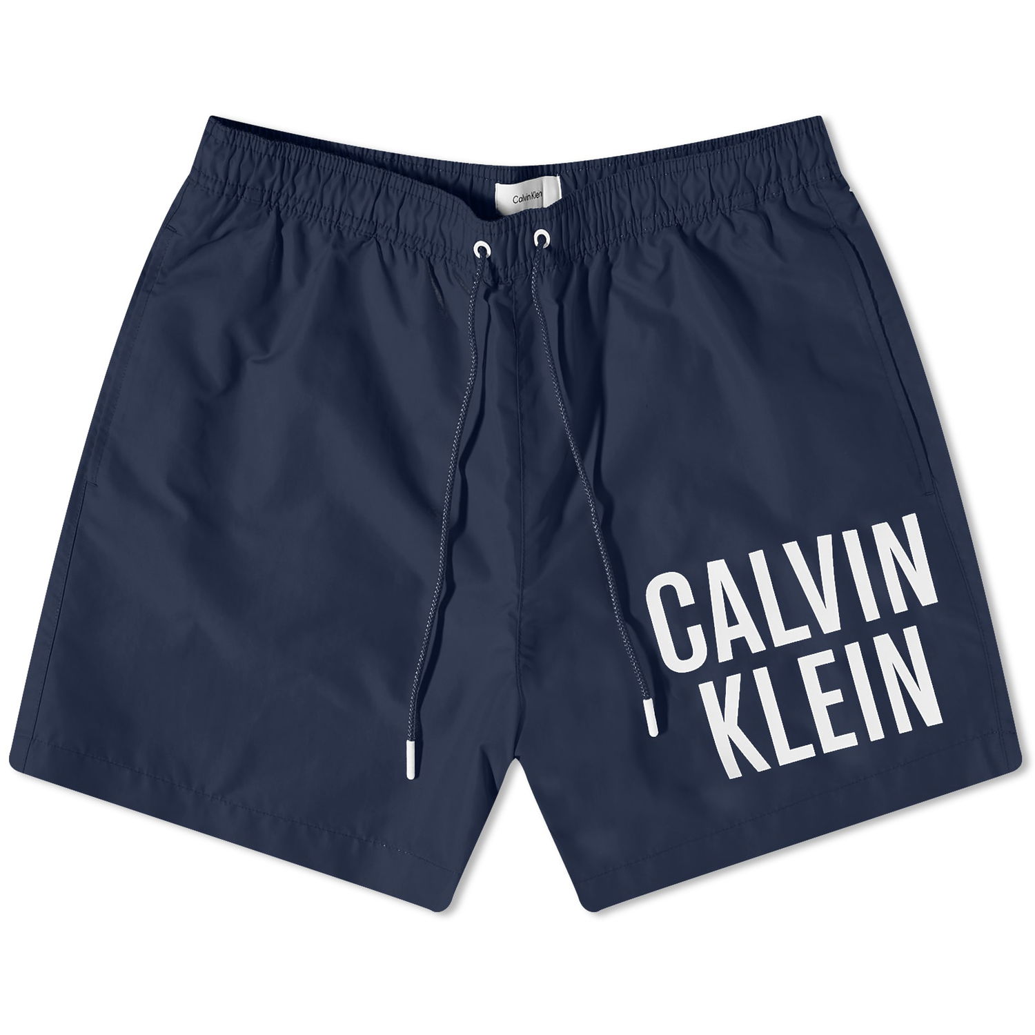 Badetøj CALVIN KLEIN Large Logo Swim Short Mørkeblå | KM0KM00794DCA, 0