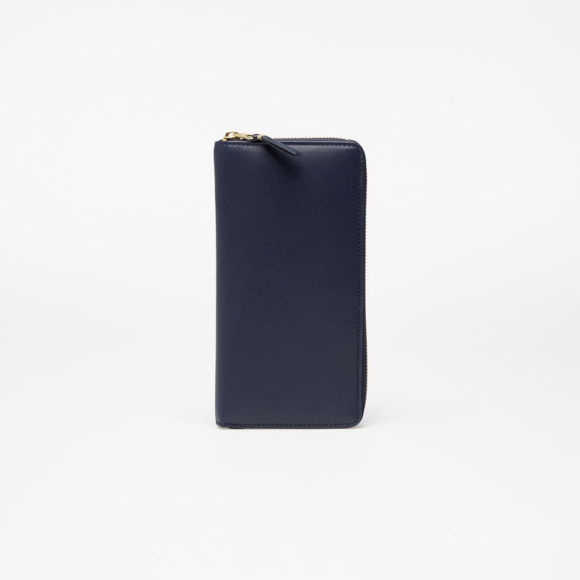 Tegnebog Comme des Garçons Classic Colour Leather Wallet Navy Mørkeblå | SA0110 NAVY