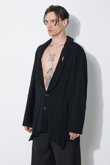 Sweatshirt UNDERCOVER Undercover Hooded Cardigan Sort | UC1D4102, 4