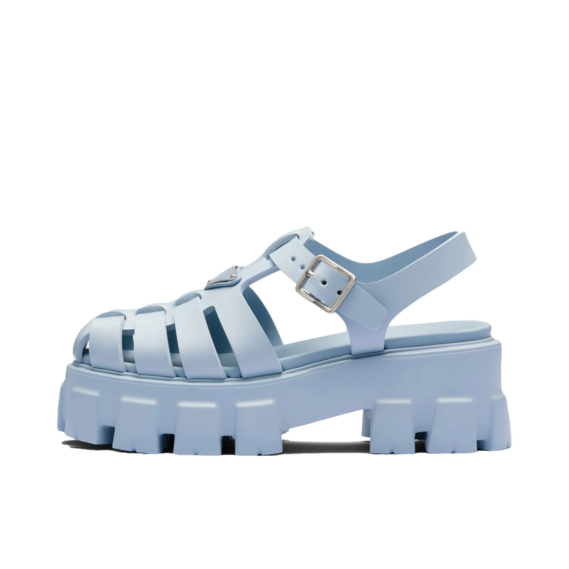 Sneakers og sko Prada Monolith Foam Rubber 55mm Sandals Blå | 1X853M_3LKK_F0012_F_055