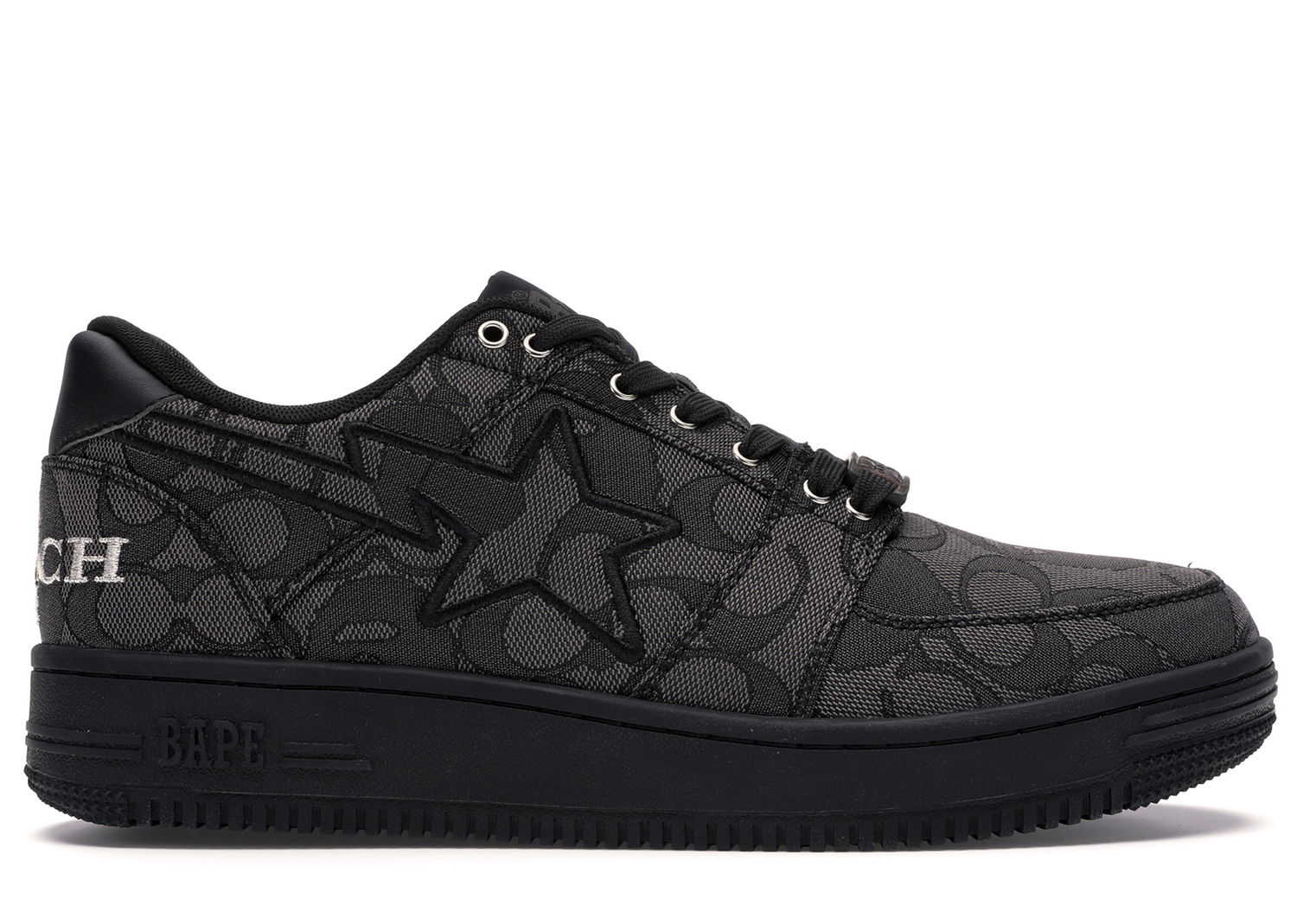 Sneakers og sko BAPE Bape Sta Low Coach "Black" Sort | 1G23-291-901, 0