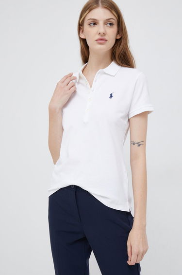 Polo skjorte Polo by Ralph Lauren Polo Shirt Hvid | 211870245001, 0