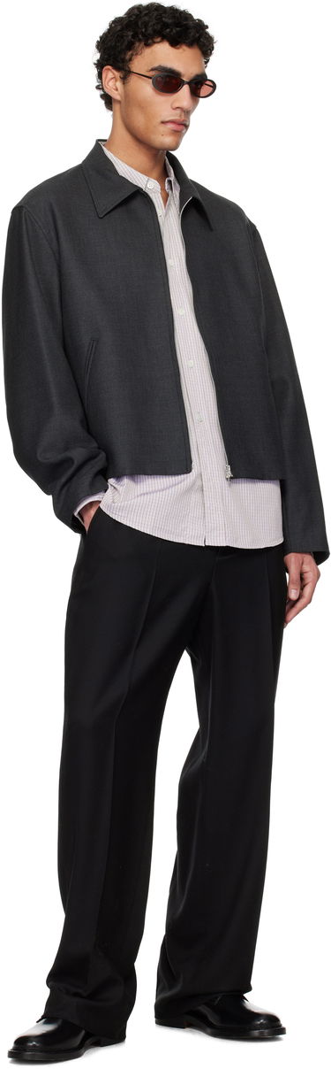 Bomberjakke OUR LEGACY Our Legacy Mini Cropped Jacket Grå | M2250MP, 3