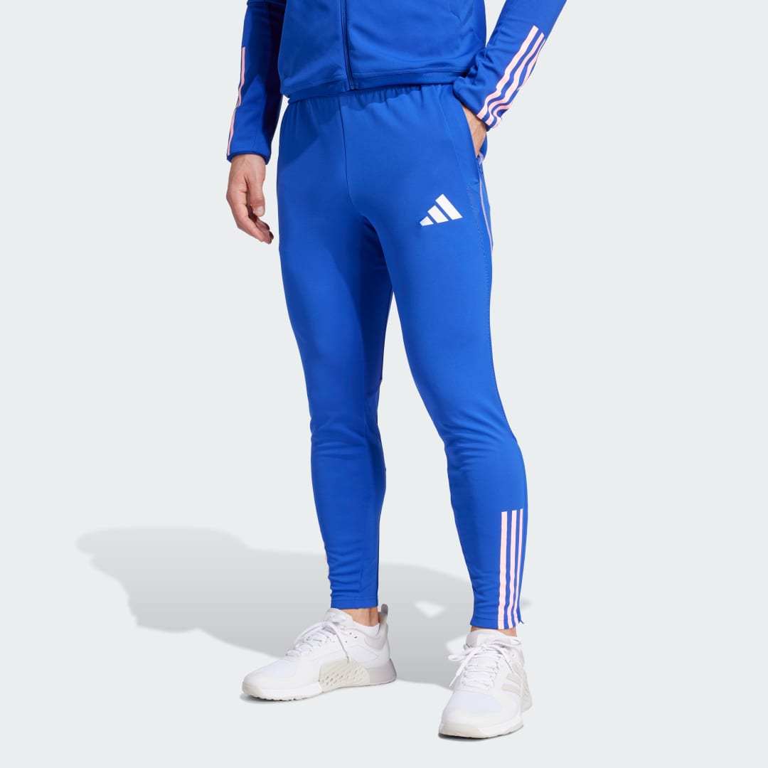 Bukser adidas Performance Team France Training Blå | IT4011, 0