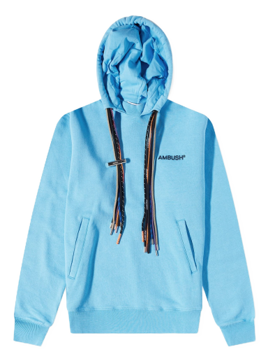 Sweatshirt Ambush Multicord Popover Hoodie Blå | BMBB021S23FLE0014345