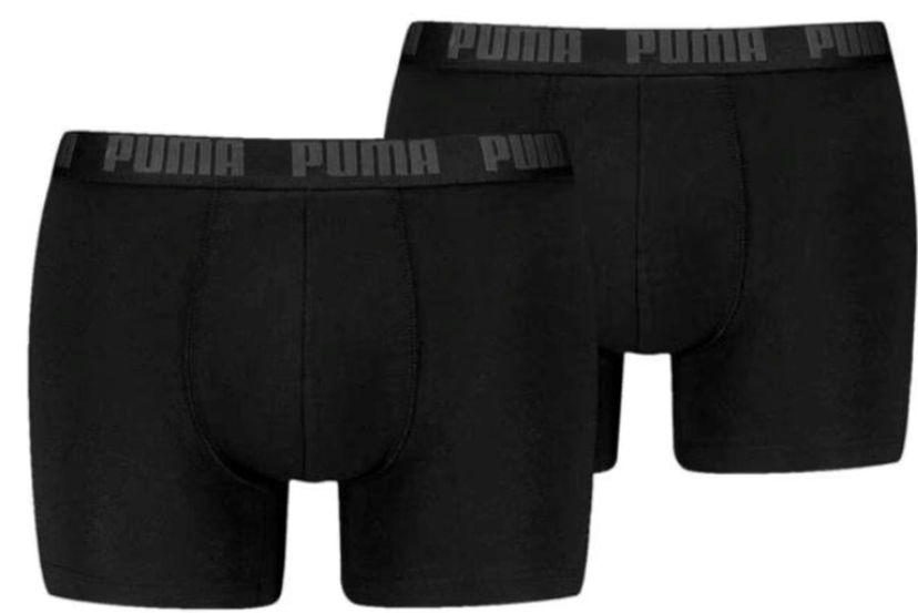 Boksere Puma Everyday Basic Boxer 2p Sort | 701226387-002