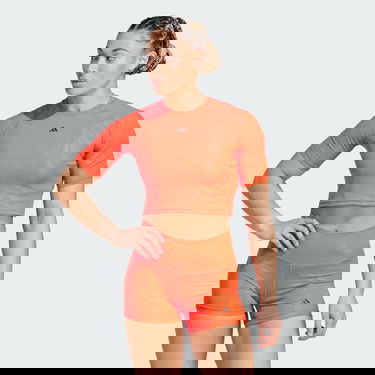 Crop top adidas Originals Power Crop Top Orange | IN6207, 0
