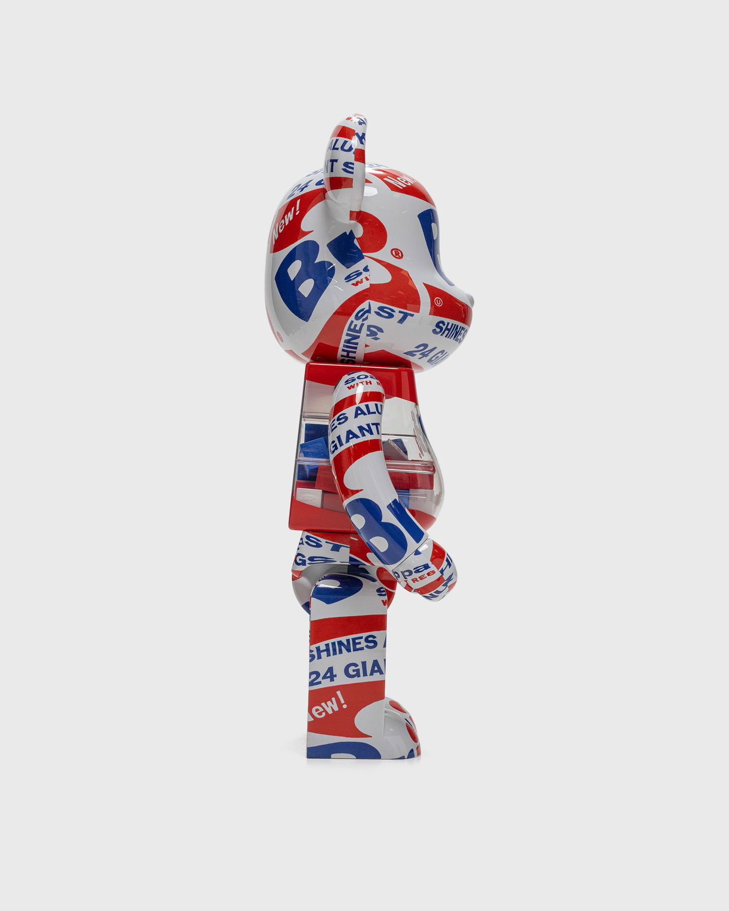 Collectible Medicom Toy ANDY WARHOL BRILLO 2022 1000% BE@RBRICK Figure Rød | MED1190, 1