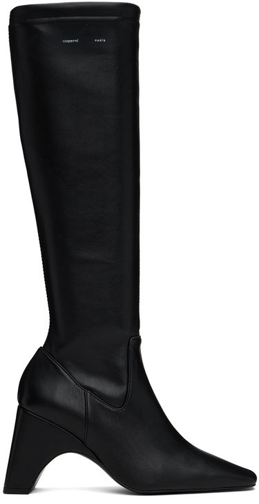 Sneakers og sko Coperni Stretch Tall Boots Sort | COPSH58857, 0