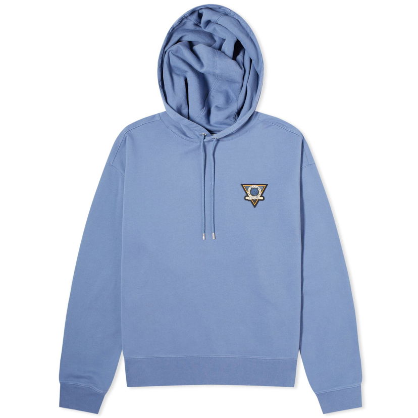 Sweatshirt MAISON KITSUNÉ Maison Kitsuné Surf Collage Oversize Hoodie Blå | MM00709KM0001-P433