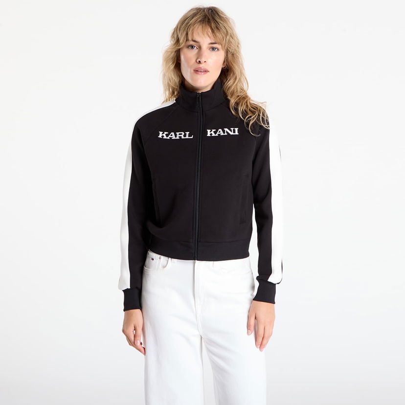 Jakke Karl Kani Karl Kani Retro Sidestripe Track Jacket Sort | PD00005496
